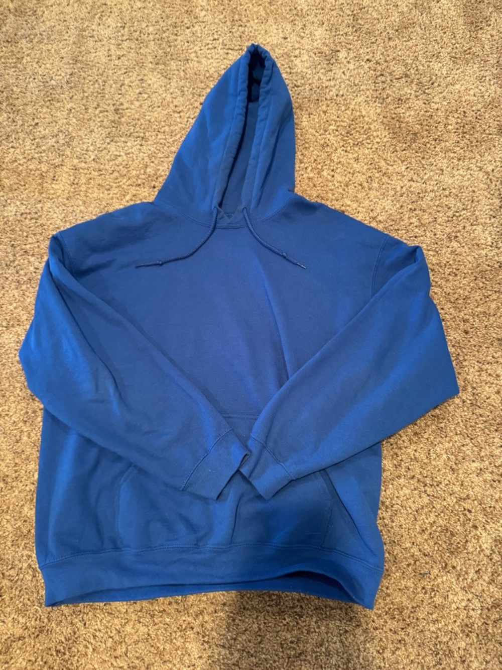 Love Like Jesus blue hoodie